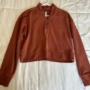Fabletics Copper Zip Pullover
